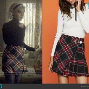 Chilling Adventures of Sabrina plaid skirt